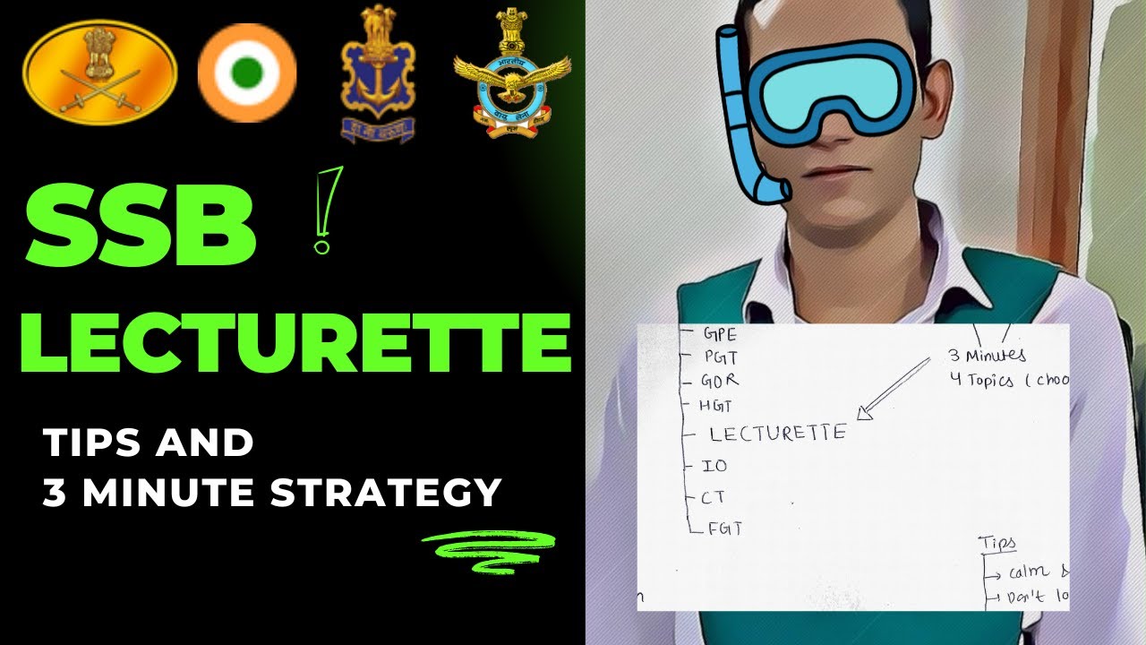 Let's Do Lecturette: SSB Lecturette Strategy & Preparation 🤫