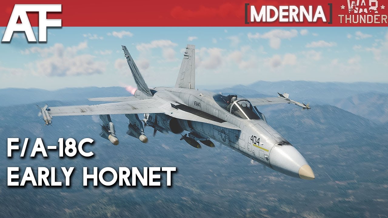 War Thunder - F/A-18C Early Hornet Najlepší USA prémiak | Lietadlá