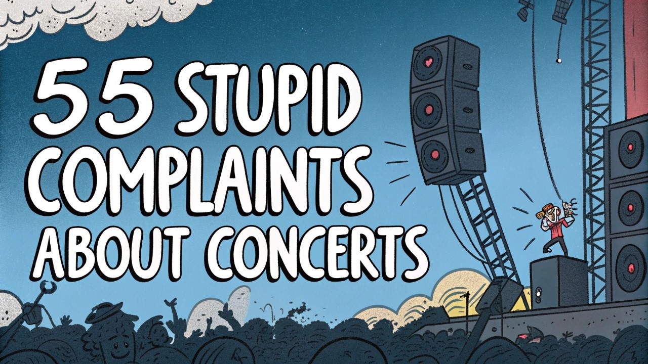 55 Dumbest Festivals and Concerts Complaints