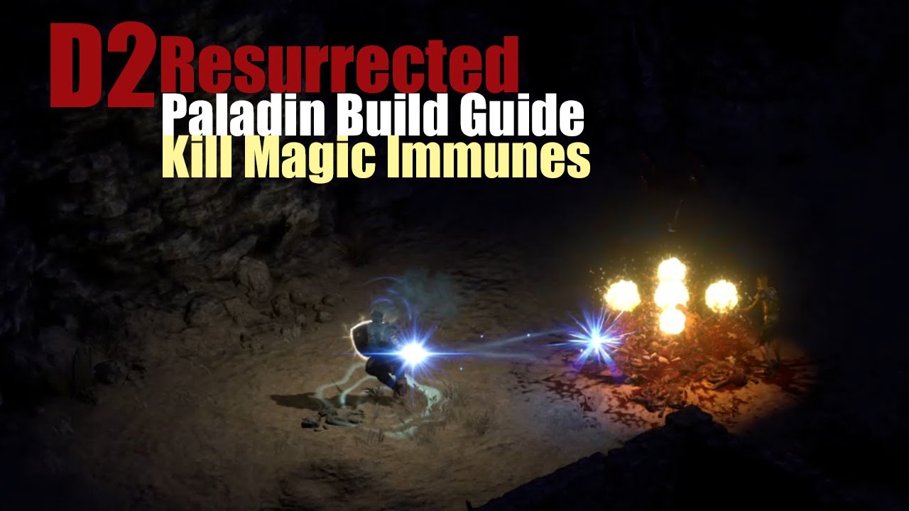 Diablo 2 Resurrected - How To Kill Magic Immunes With Hammerdin