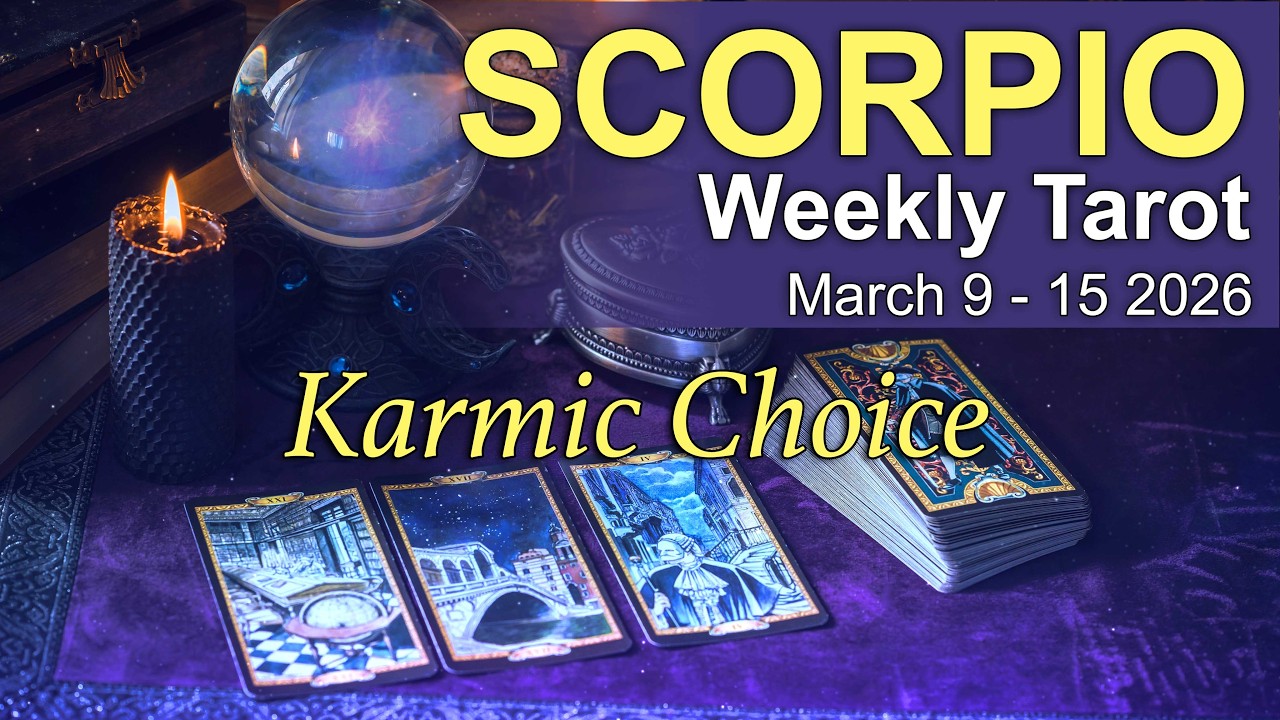 SCORPIO Weekly Tarot Reading &lsquo;A PERFECT SOLUTION!&rsquo; Intuitive Spiritual Guidance March 9 - 15 2026 ✨