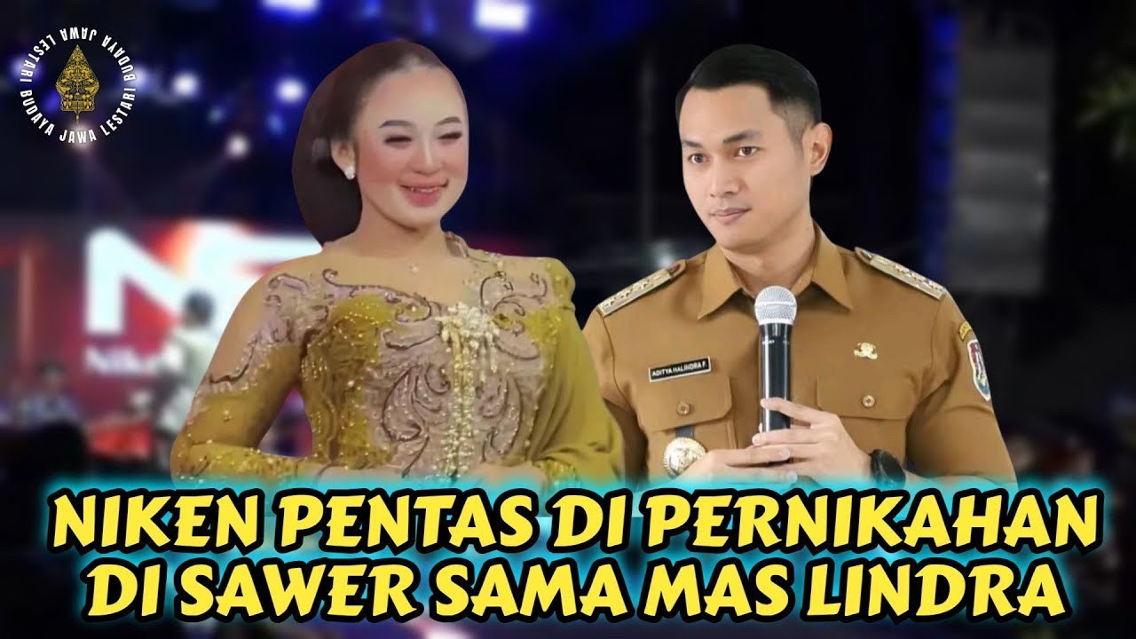 NIKEN SALINDRY PENTAS DI PERNIKAHAN DI SAWER SAMA MAS LINDRA