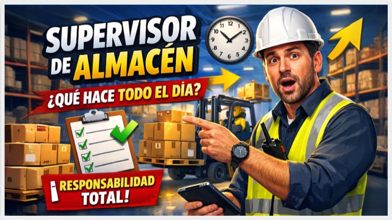 📦👷‍♂️ ¿Qué Hace un Supervisor de Almacén? ¡Descúbrelo Aquí! 📦