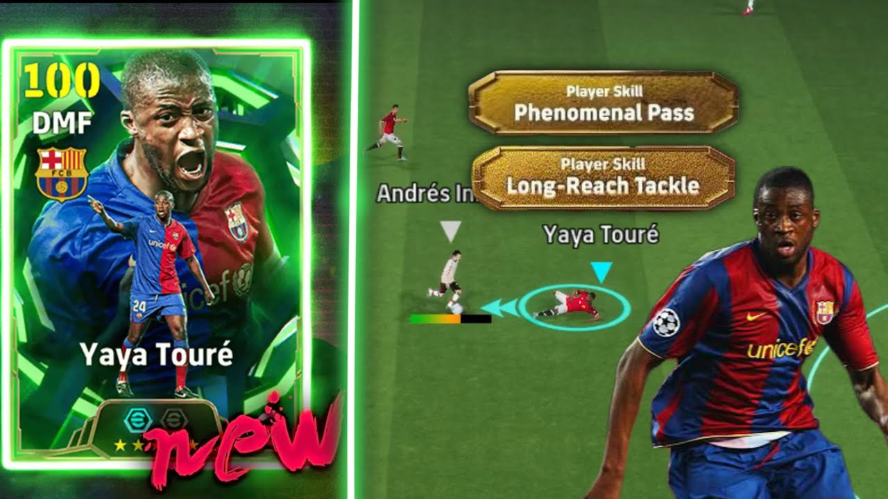 YAYA TOURE 106 OVR QUÁI THÚ TUYẾN GIỮA MỚI THÁCH THỨC MỌI HÀNG CÔNG || Efootball 2026