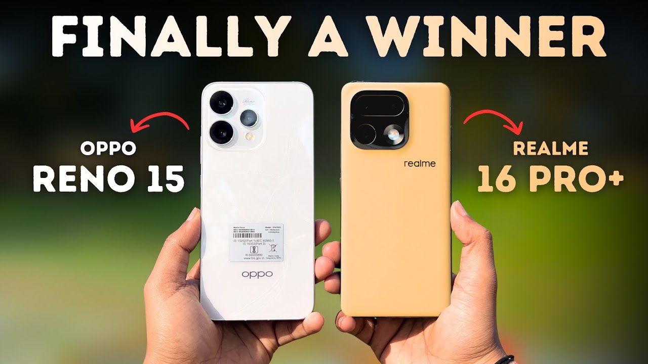 Realme 16 pro plus vs Oppo Reno 15 Comparison - Camera test performance test and features comparison