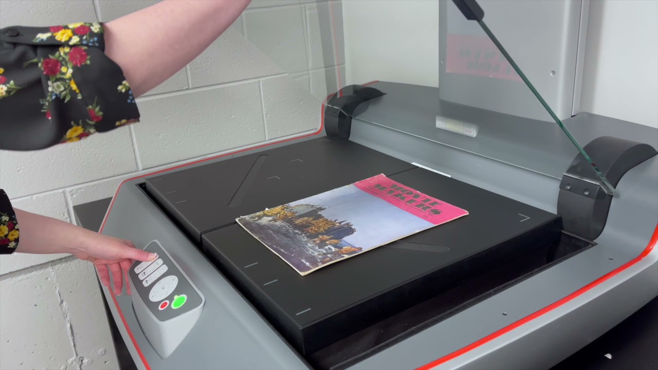 Digitizing Alternative Media With The Zeutschel Overhead Scanner And Omniscan Pro Software