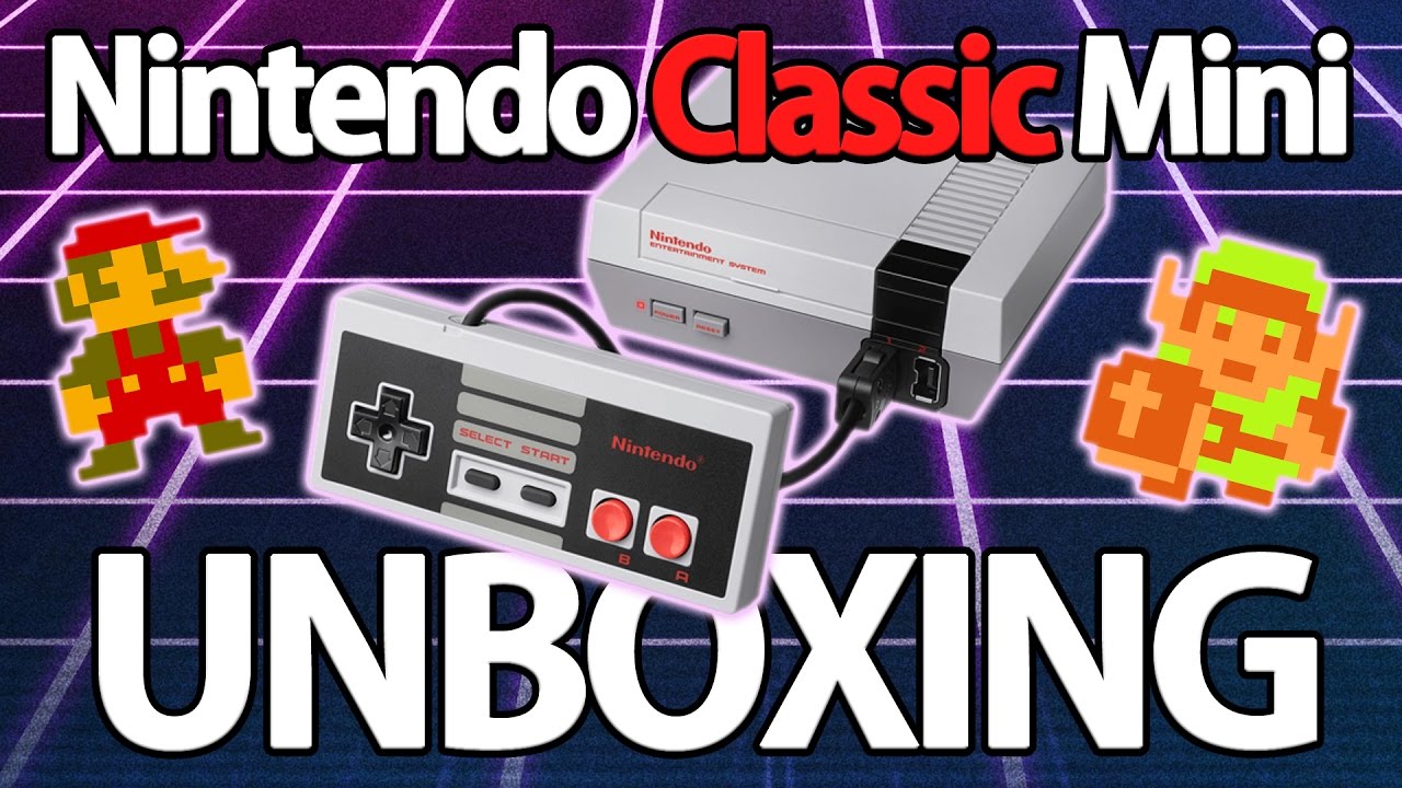 lookslikeLinks Nintendo Classic Mini Unboxing Session!