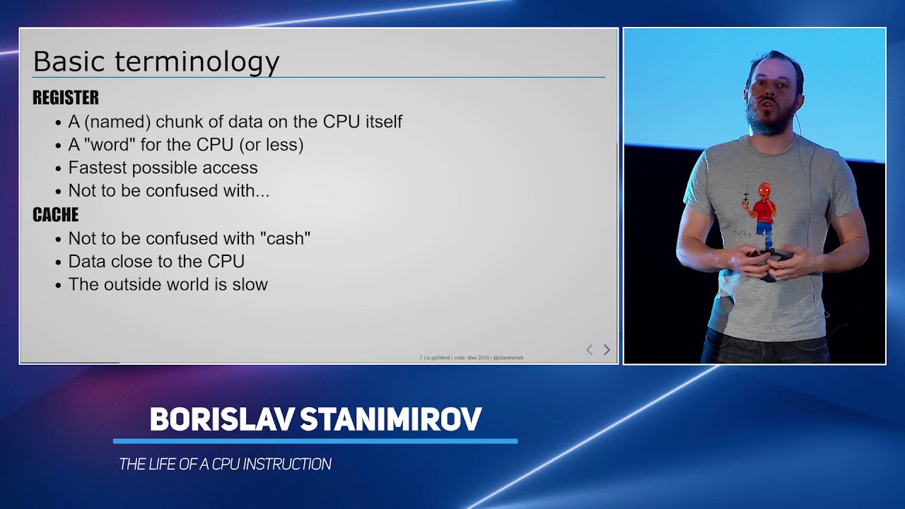 The Life of a CPU Instruction - Borislav Stanimirov - code::dive 2019