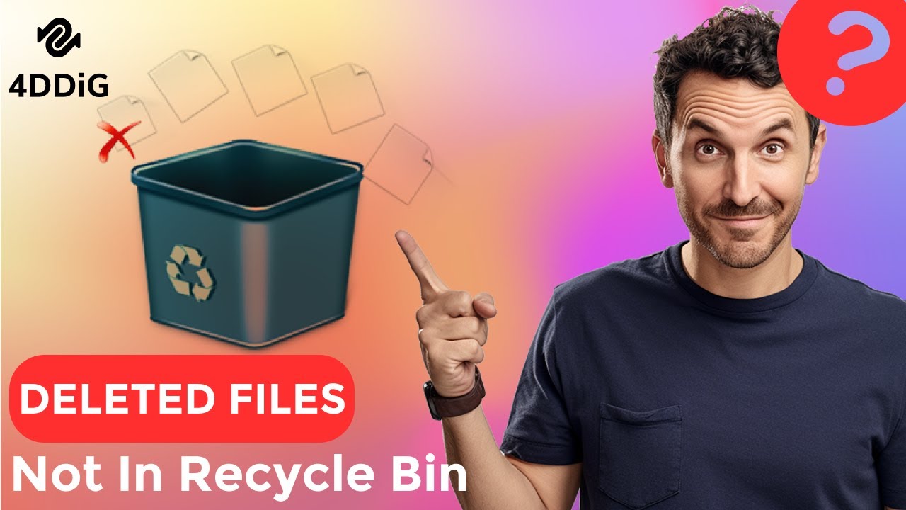 [2026 NEW] How To Recover Emptied Trash? | Deleted Files Not In Recycle Bin