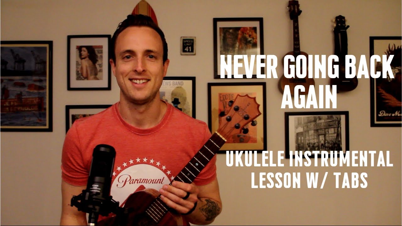 Never Going Back Again by Fleetwood Mac - Ukulele Fingerstyle Tutorial w/ Tabs