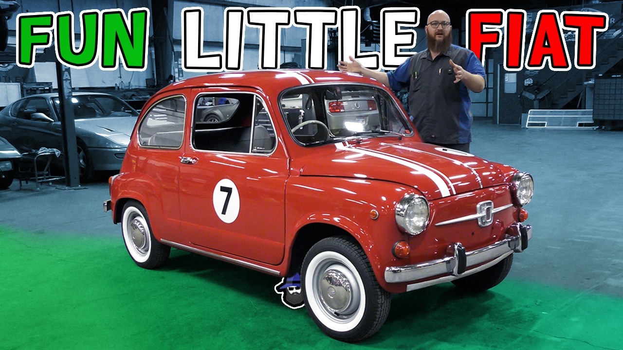 Удивительный маленький Fiat 600 с безумными причудами и скрытыми пасхальными яйцами