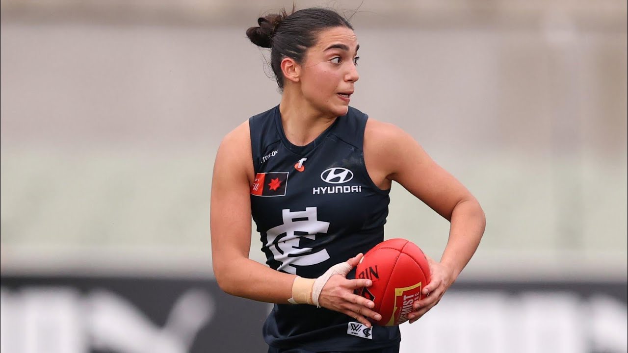 Amelia Velardo - AFLW 2025 Round 5 Highlights - Carlton vs Gold Coast Suns
