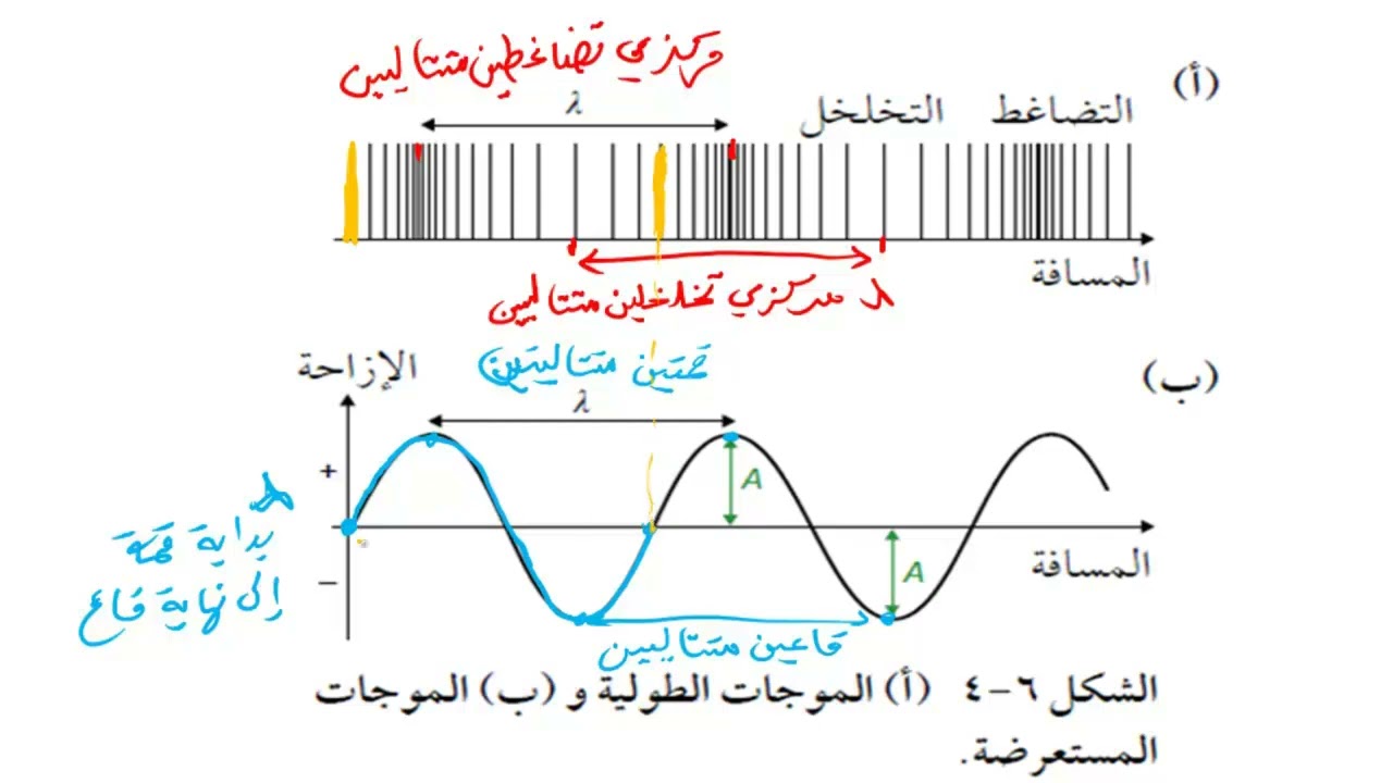 وصف الموجة (استفسارات الطلاب) الجزء الأول