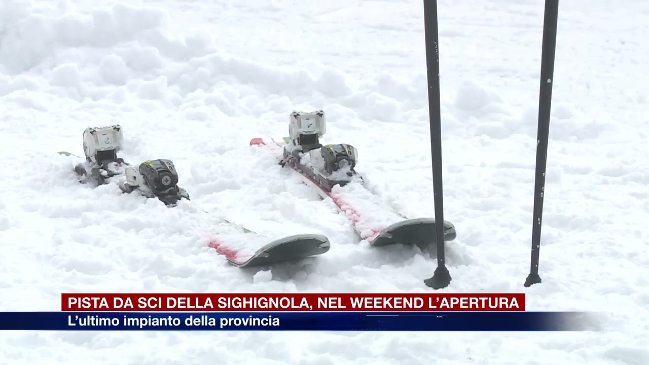 Etg - Pista da sci della Sighignola, l&rsquo;ultima della provincia di Como: nel weekend l&rsquo;apertura