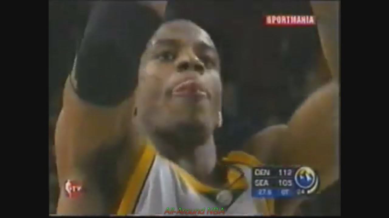 Antonio Daniels 20 Points 5 Ast Vs. Nuggets, 2004-05.