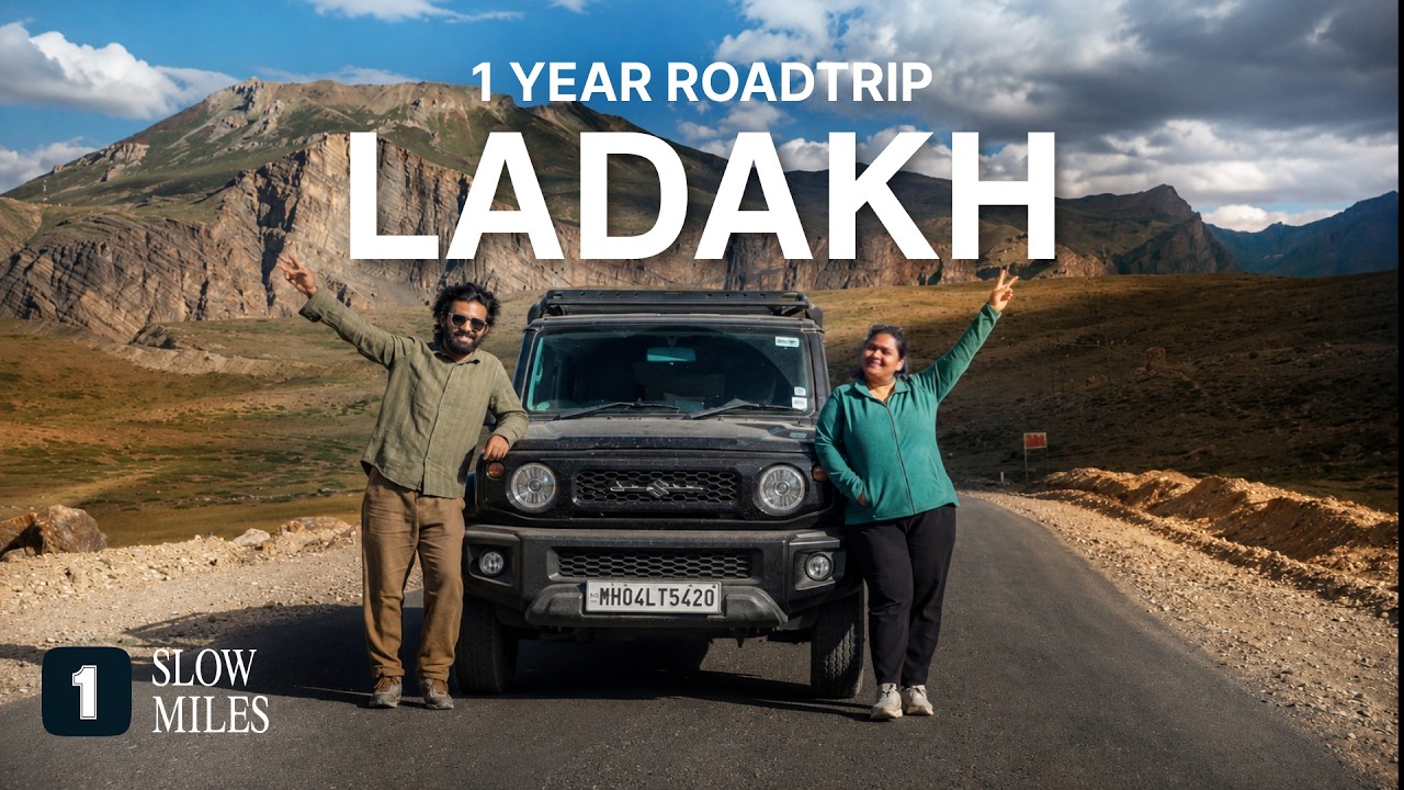 1 YEAR ROADTRIP to Ladakh in our Jimny! Ep 01
