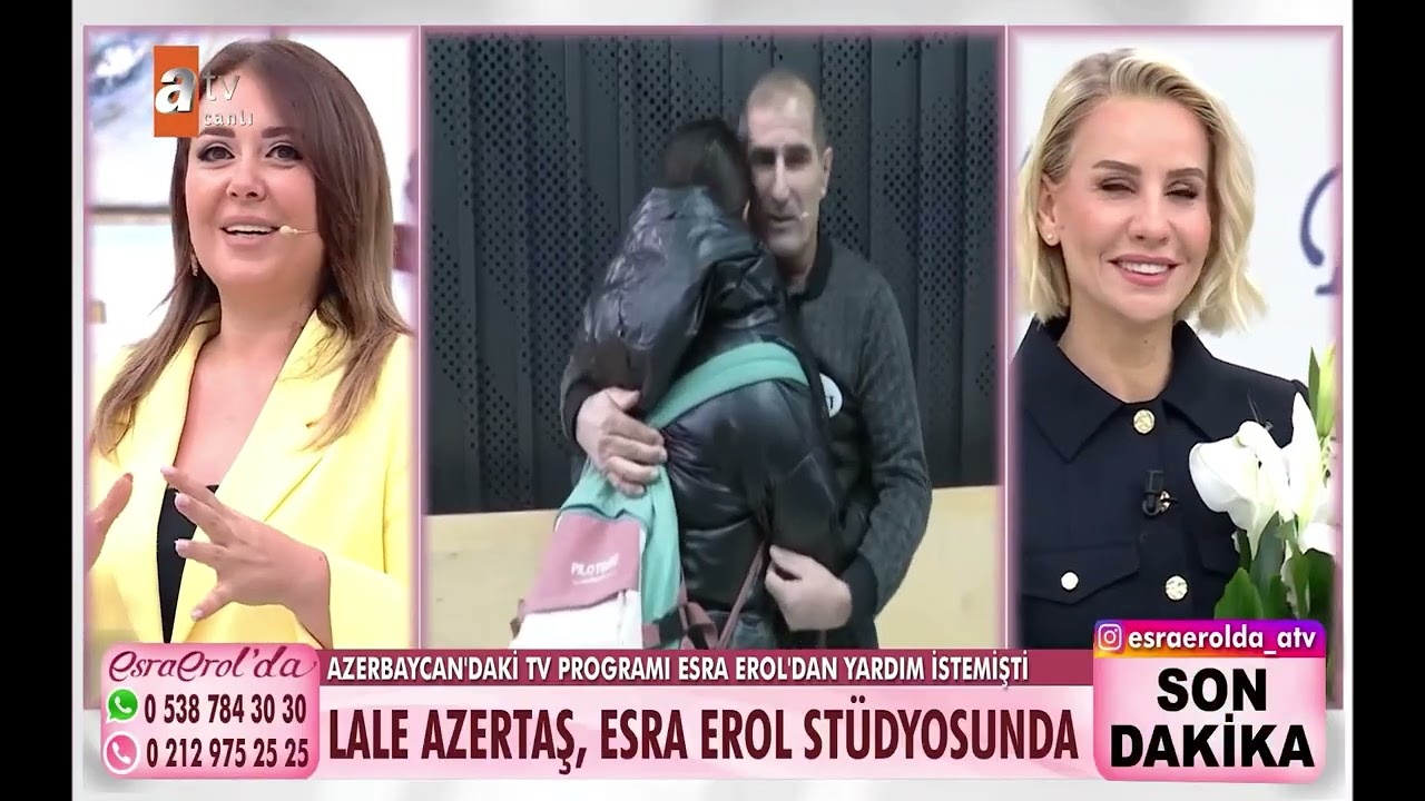 Lalə Azərtaş Esra Erolun proqramında