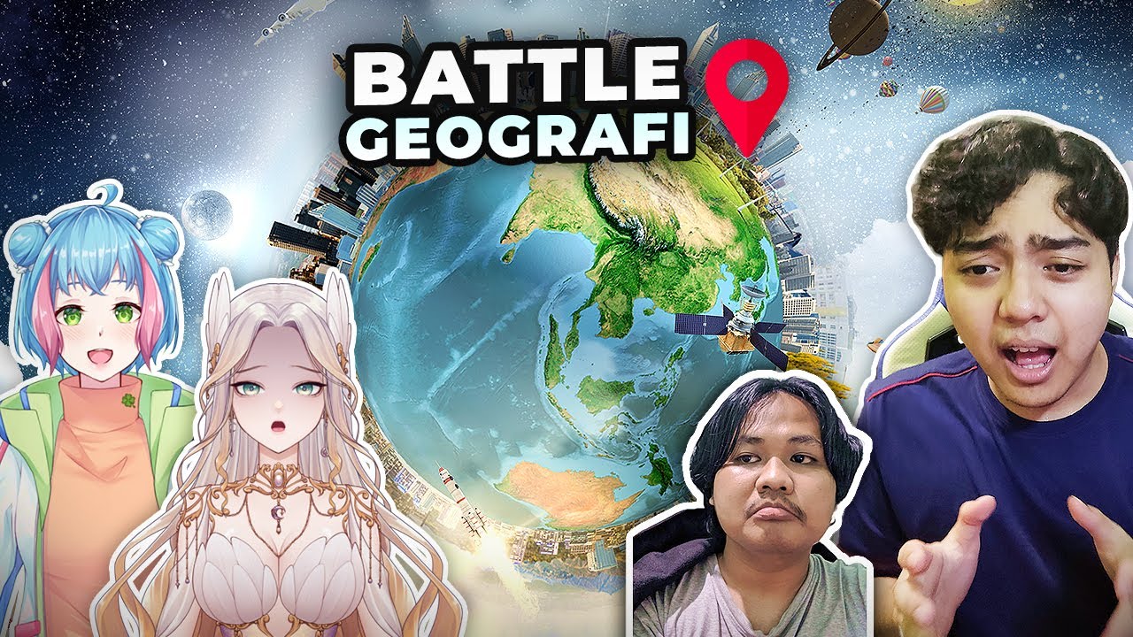 BATTLE GEOGRAFI DUNIA ft. VTUBER INDONESIA #5