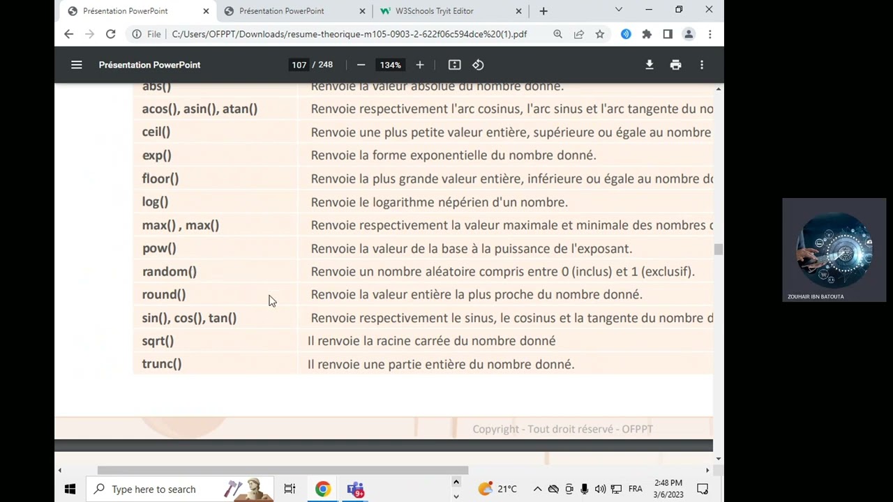 53. Javascript: Objet Date + Math