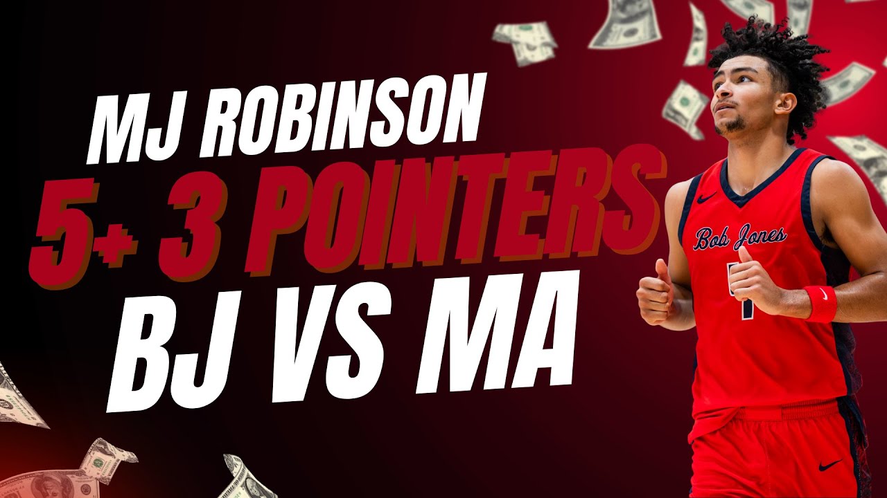 GAMEDAY WITH BJHS BASKETBALL!! MJ ROBINSON GOES OFF FOR 15+!!