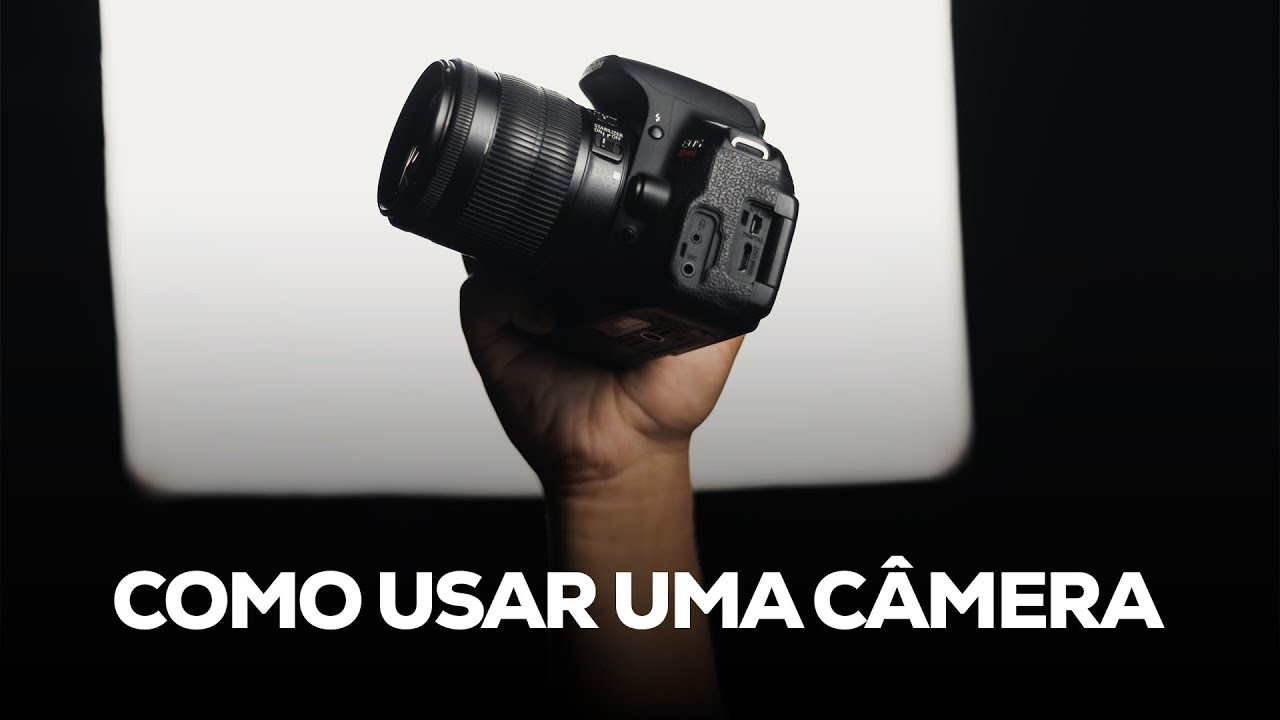 Como usar uma câmera profissional do zero #fotografiaprofissional