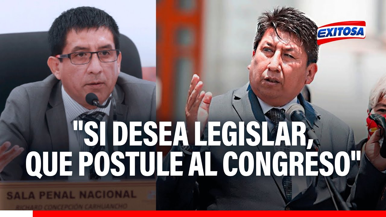 🔴🔵Waldemar Cerrón responde al juez Carhuancho: 