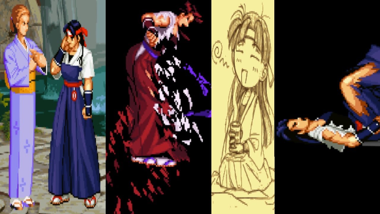 Art of Fighting 3 Kasumi Todoh Damage Collection