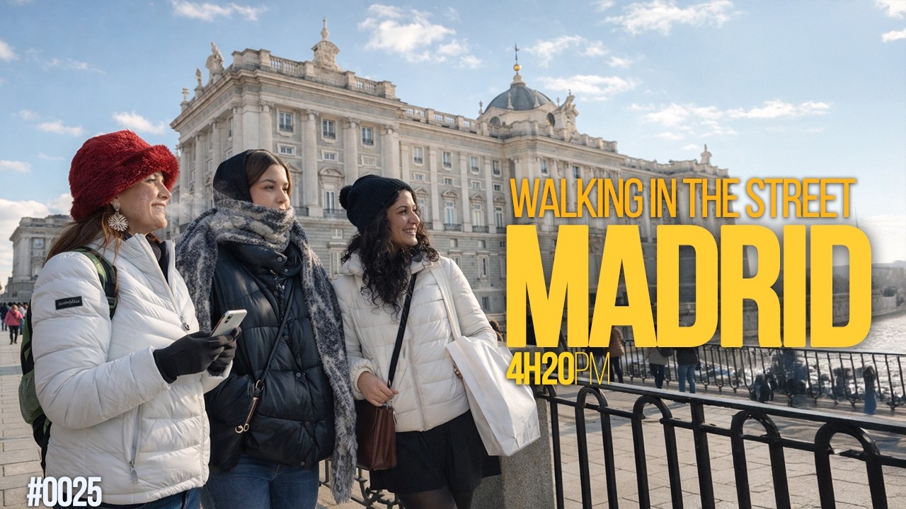 From an Egyptian Temple to Madrid’s Royal Heart | A Cinematic Walking Tour: 
