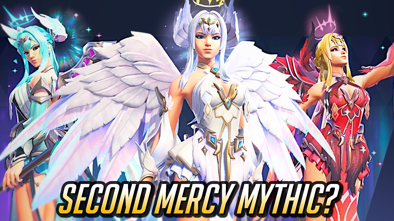 🤍 Mercy's SECOND Mythic Skin? 🤍 + Mercy Main Drives! - Overwatch
