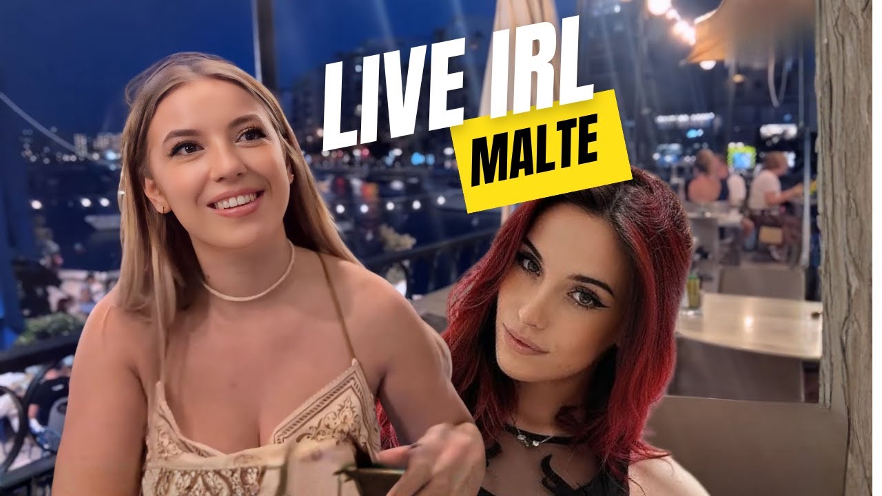 Je croise @lyegaia pendant mon live &agrave; Malte !!
