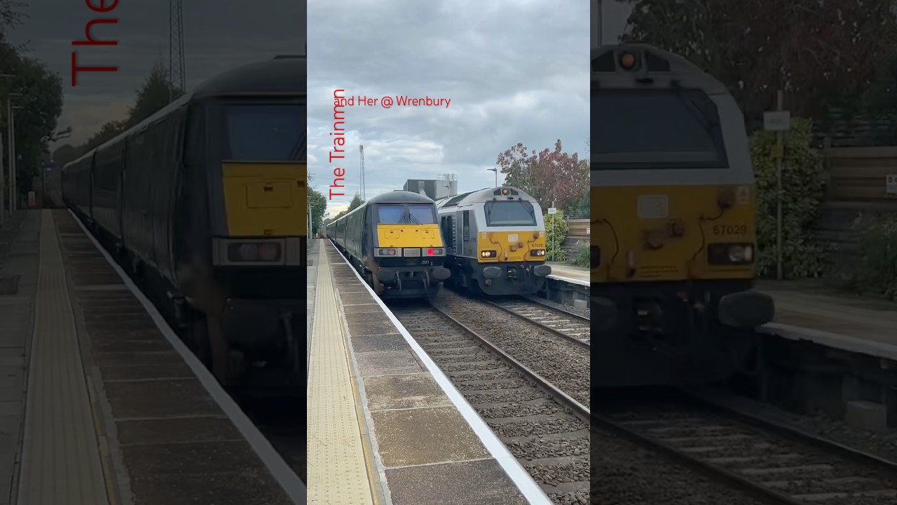 Transport for Wales. Class 67/DVT Meet @ Wrenbury. ⬅️➡️