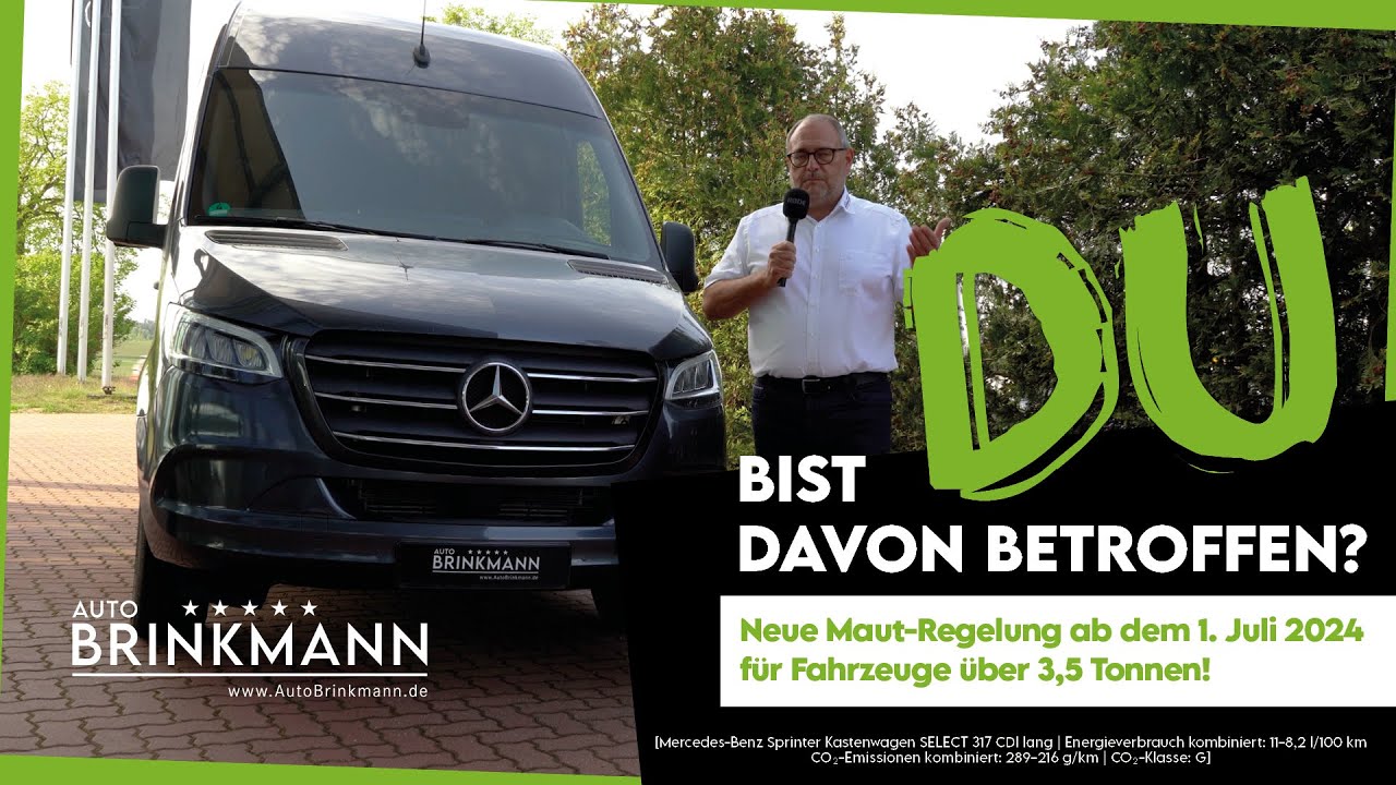 Wichtige Änderung: Mautpflicht ab 3,5 Tonnen ab 01.07.2024 – Alles, was du wissen musst!