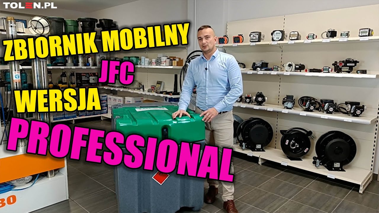 MOBILNY ZBIORNIK NA PALIWO JFC WERSJA PROFESSIONAL
