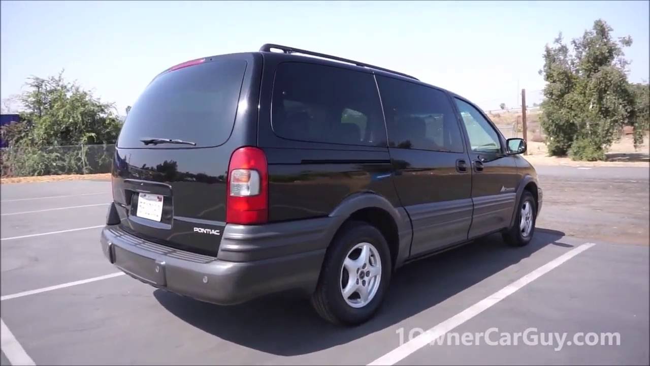 Minivan Pontiac Montana Van Trans Sport Video review