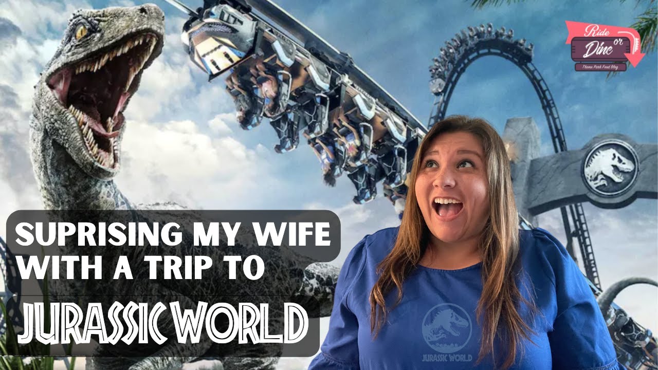 I surprise my wife with a DINO DAY trip to Universal Orlando