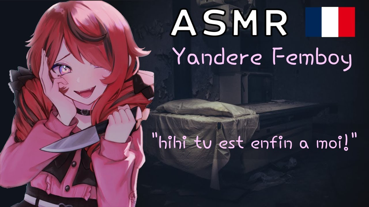 [ASMR] français Yandere Femboy timide t'invite cher lui... [M4M]