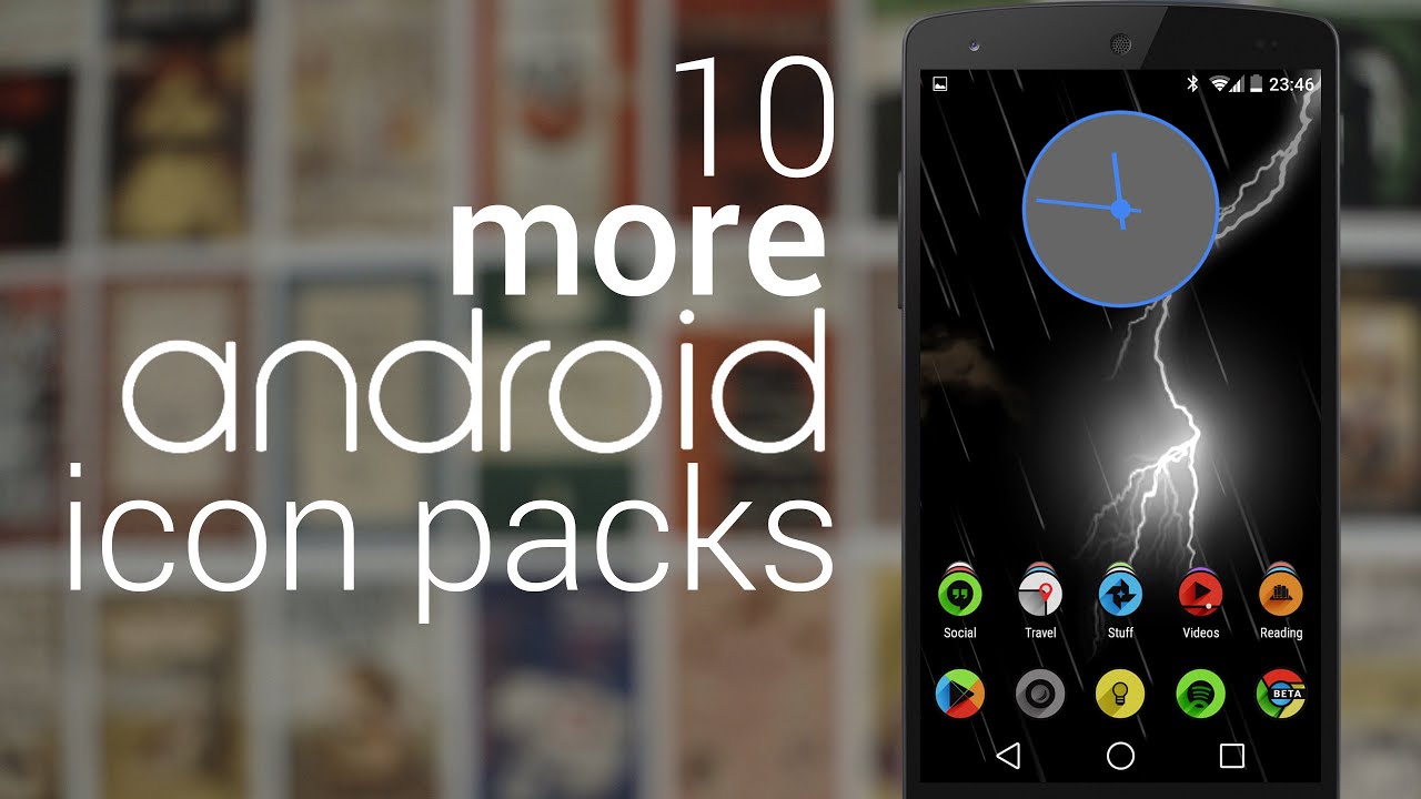 10 More Awesome Android Icon Packs | 2014