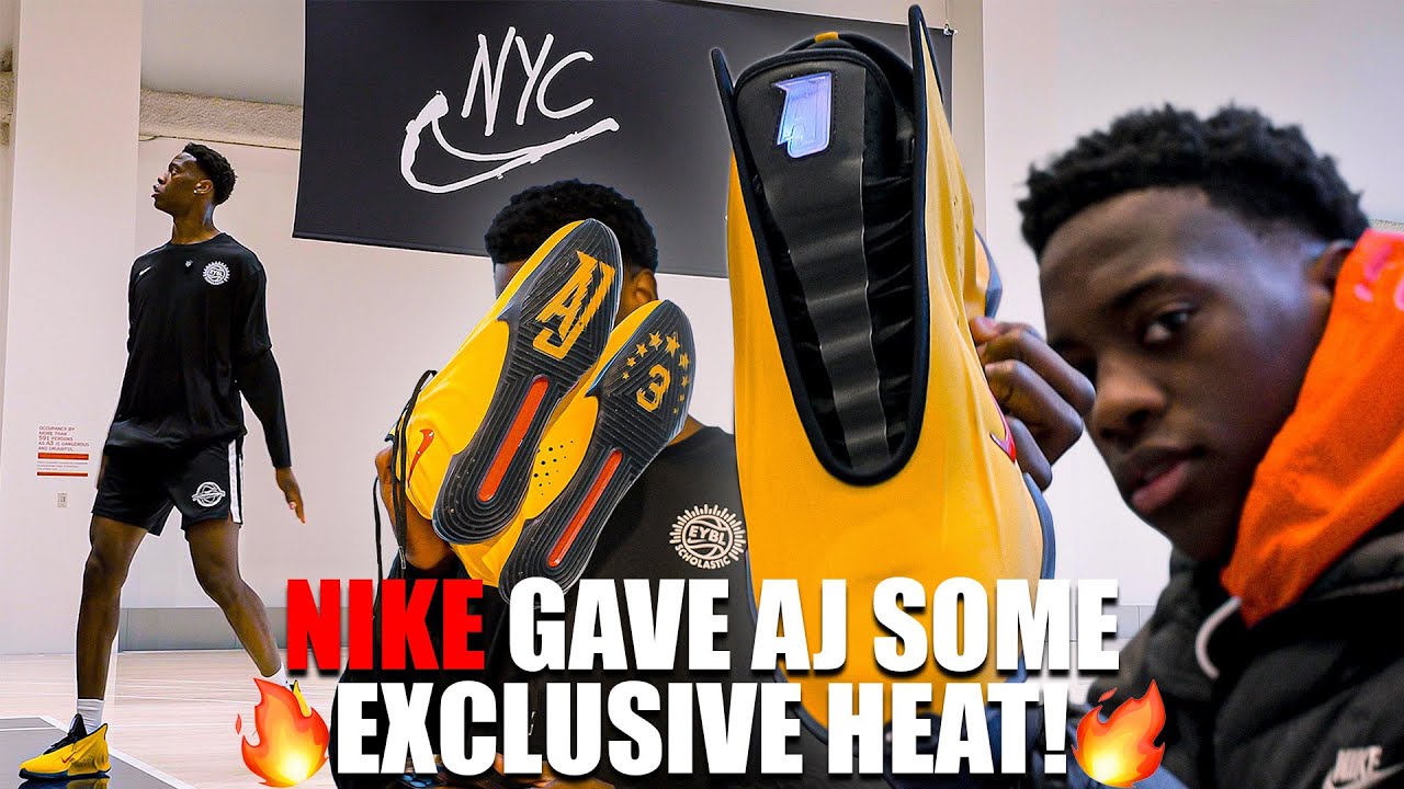 Nike подарили Эй Джей Дибанце ОГНЕННЫЕ УДАРКИ! | Каково это — быть спортсменом Nike NIL