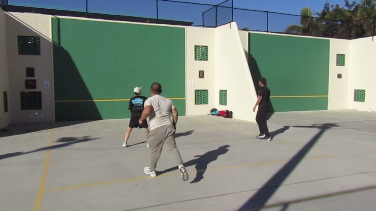 Hollywood - A/B Side Game - Jenny & Mario vs David & Joe - Filmed By Handball Social - 2.1.2026