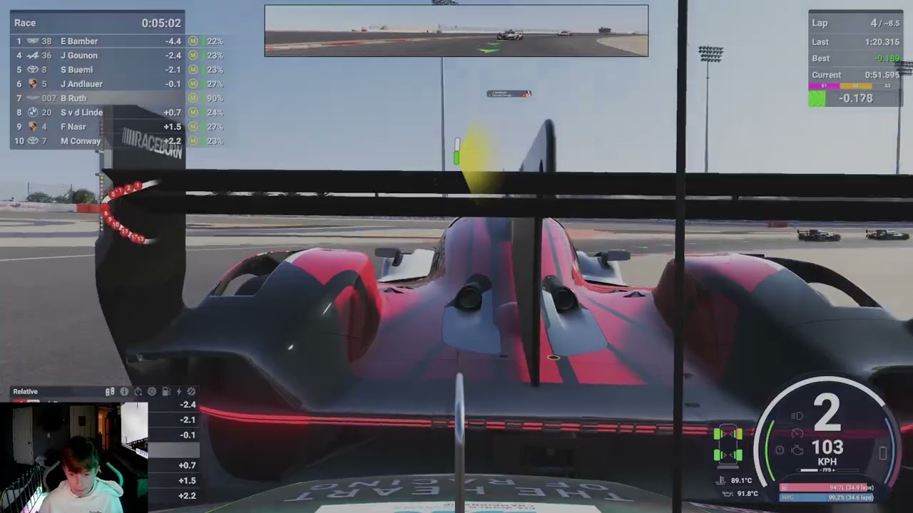 racing with myself