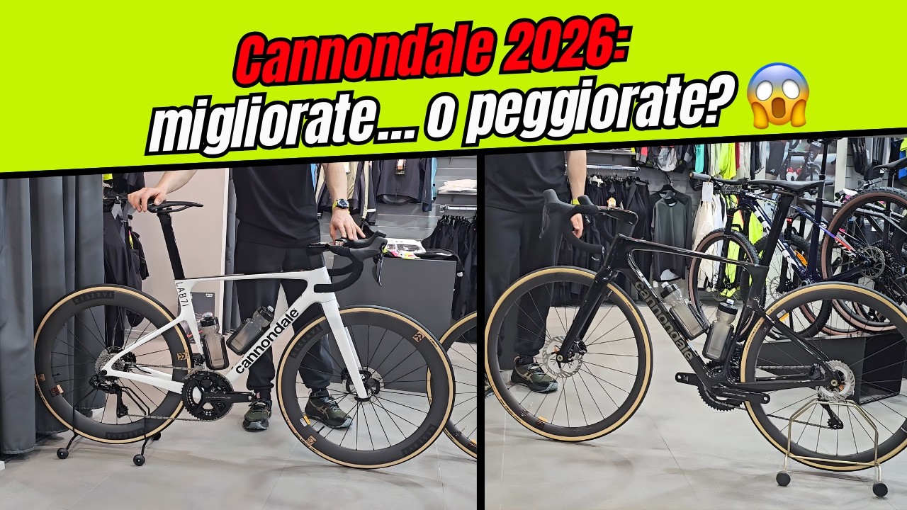 Nuove Cannondale 2026: top o flop?