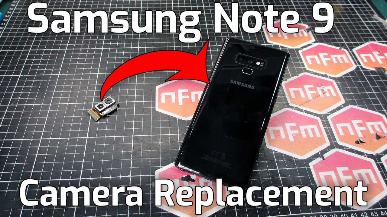 Samsung Note 9 Camera Shake Repair and Teardown