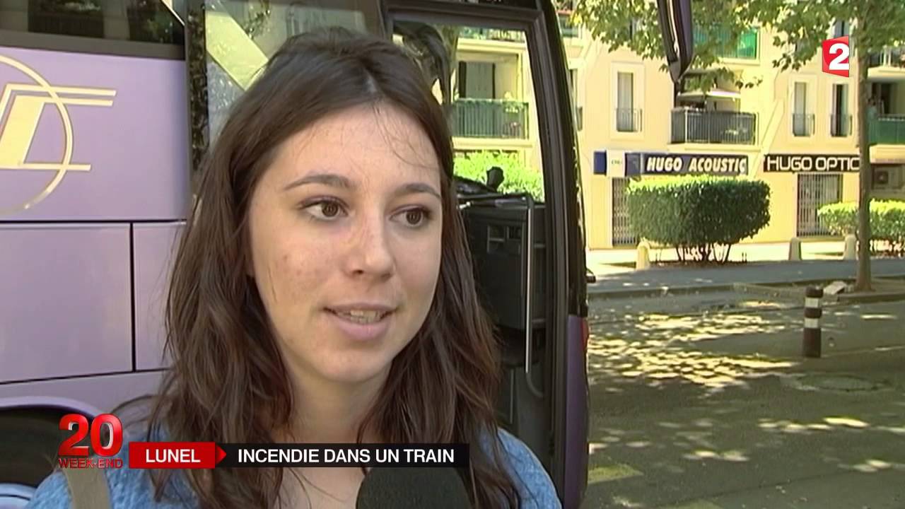 Lunel : la locomotive d'un TGV espagnol prend feu