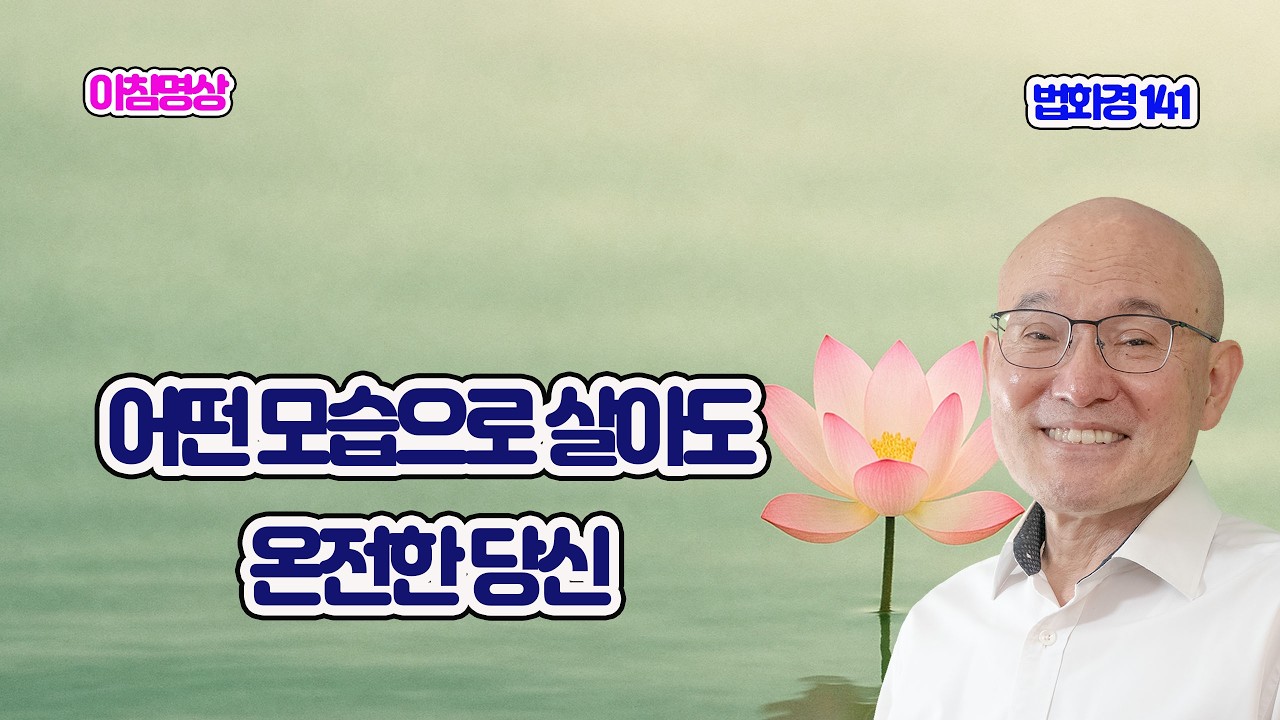 2175. 어떤 모습으로 살아도 온전한 당신. 현일체색신. 법화경 141. 묘음보살품 13. 2-483
