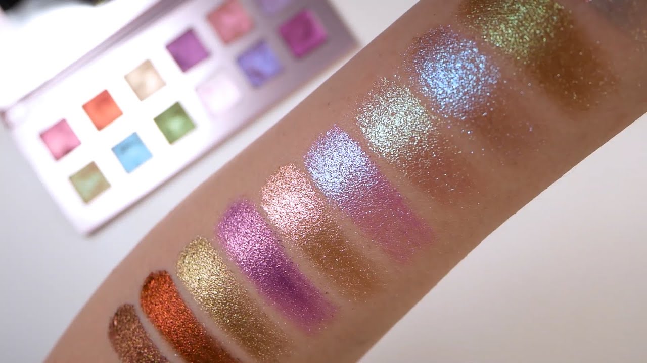 Adept Cosmetics Plain Jane Remastered Palette Live Swatches
