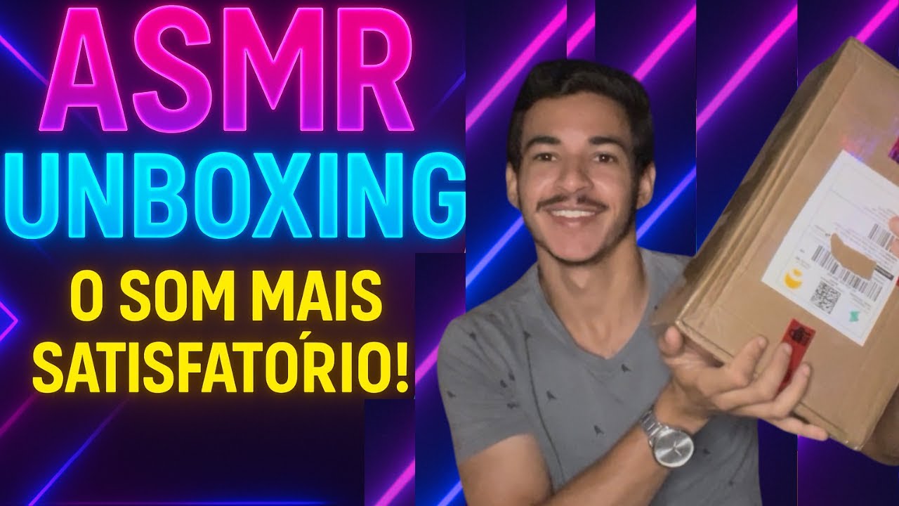 ASMR UNBOXING COM APARELHOS CELULARES