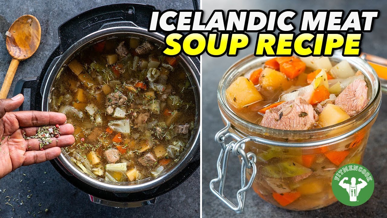 Slow Cooker Kjötsúpa - Icelandic Lamb Soup Recipe