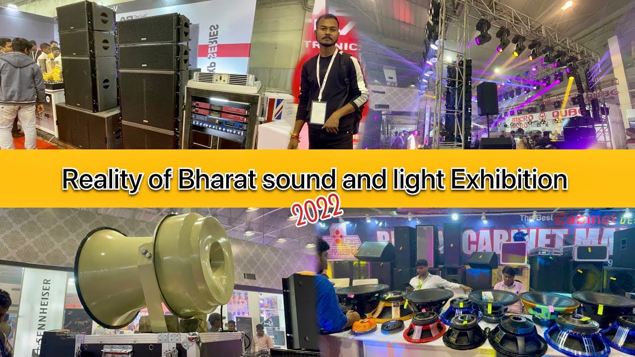 Indian Dj Expo | Bharat Sound and Light Exhibition ￼2022 | ￼equipment Price and Details | psound