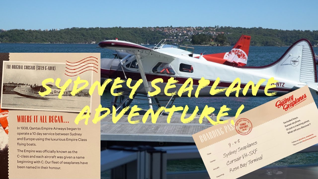 Sydney Seaplanes! Amazing Sydney by the air experience!!