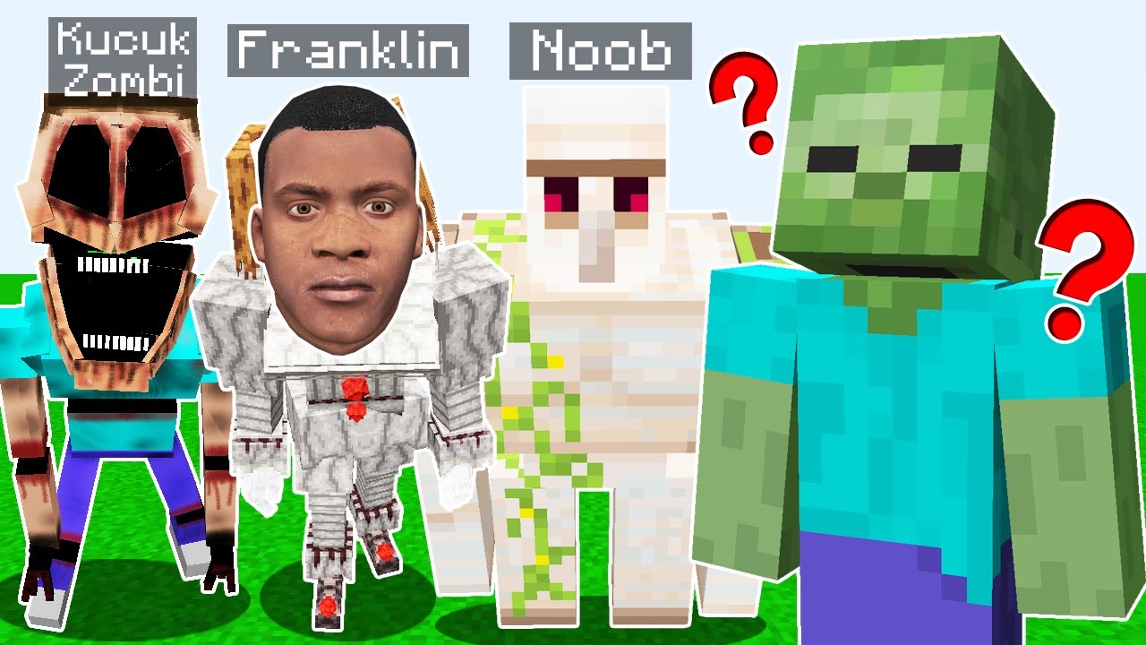 ŞEKİL DEĞİŞTİREREK SAKLAMBAÇ 😱 - Minecraft